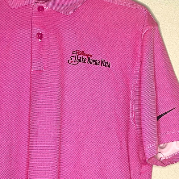 Nike DriFit Polo with Disney Lake Buena Vista logo - Picture 2 of 2
